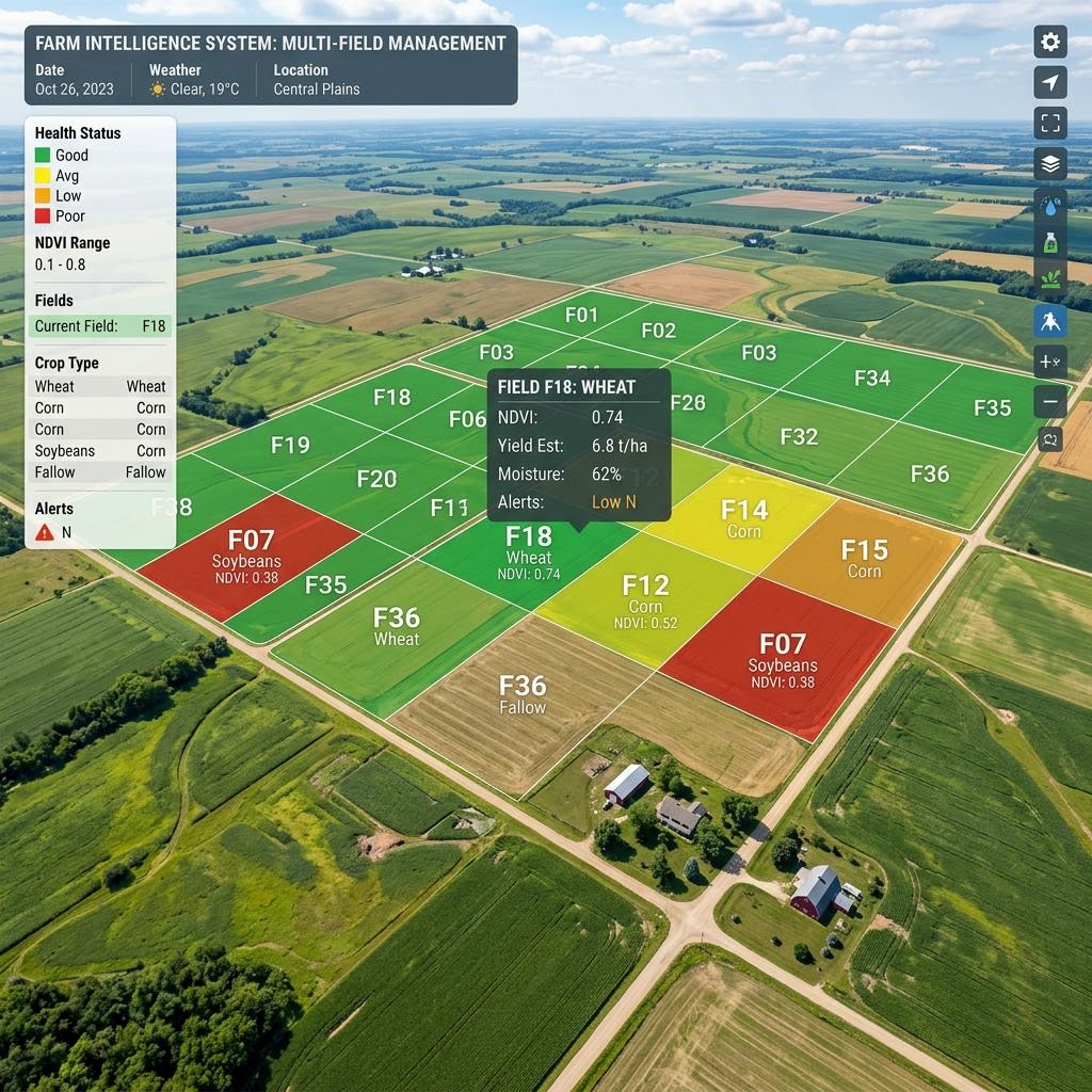 Yield forecast interface