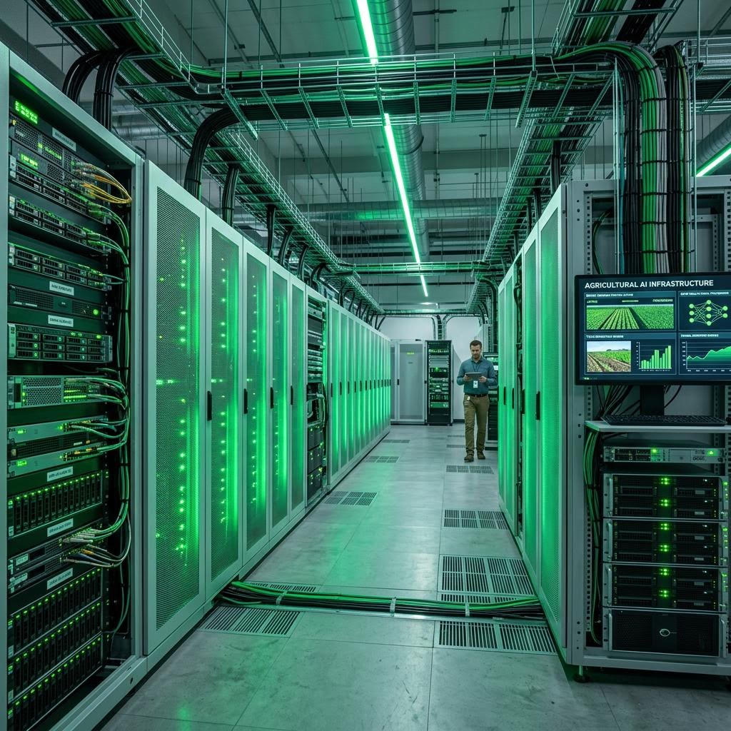 Data center interior